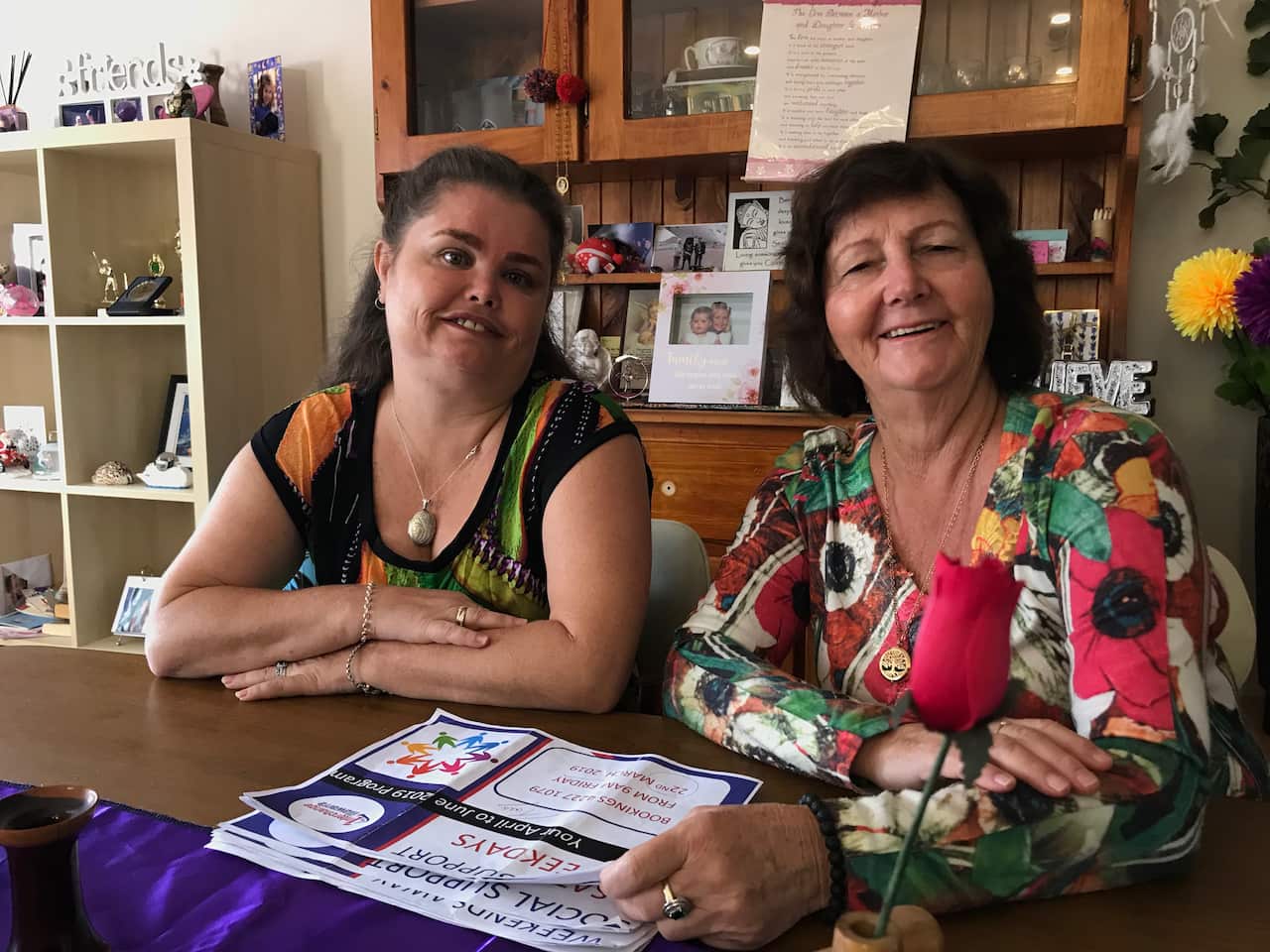 Christine Harrington and daughter Narrelle Harrington.