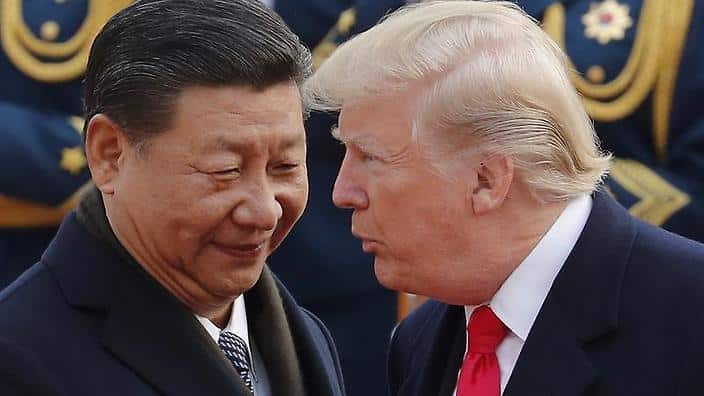 The US had hoped to finalise its China trade agreement in the coming weeks.