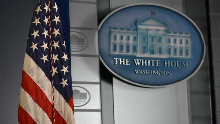 The Brady press briefing room at the White House