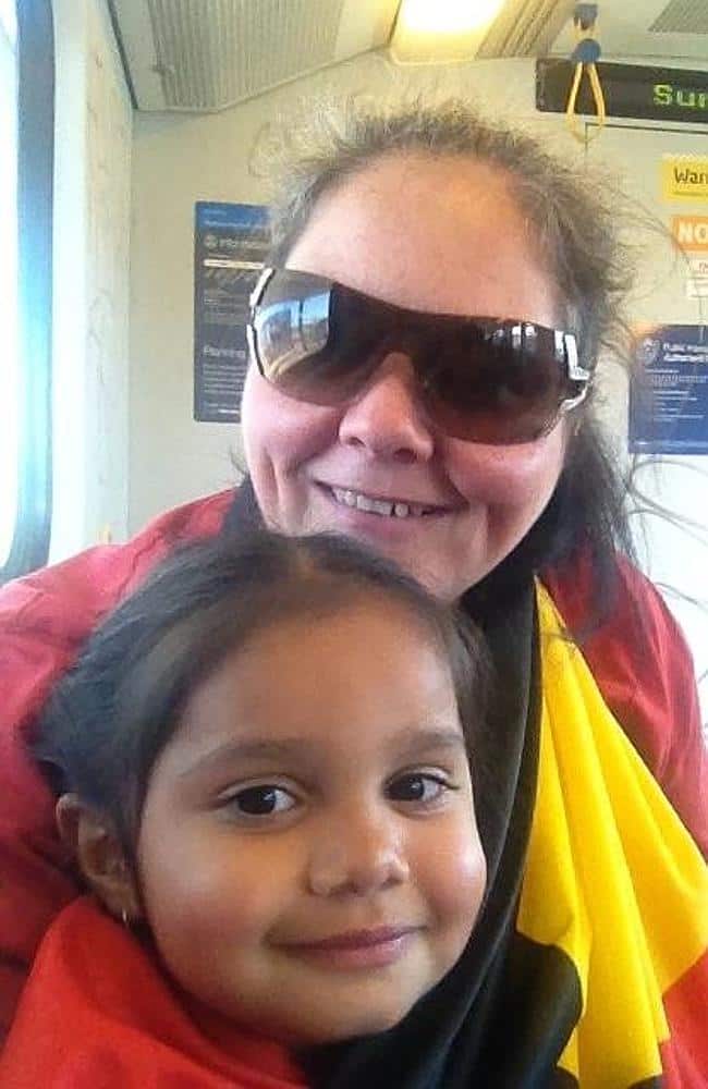 Samara Muir was racially abused at a Frozen event in Melbourne by a woman and her two daughters. (Facebook)