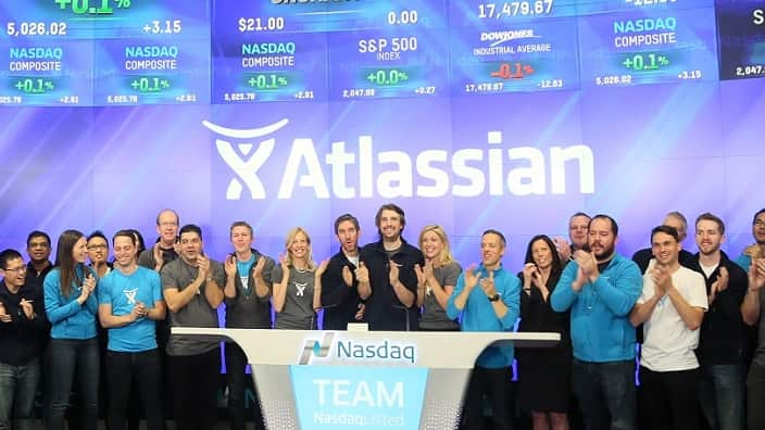 Atlassian opened for trading on The Nasdaq Stock Market on December 10, 2015.