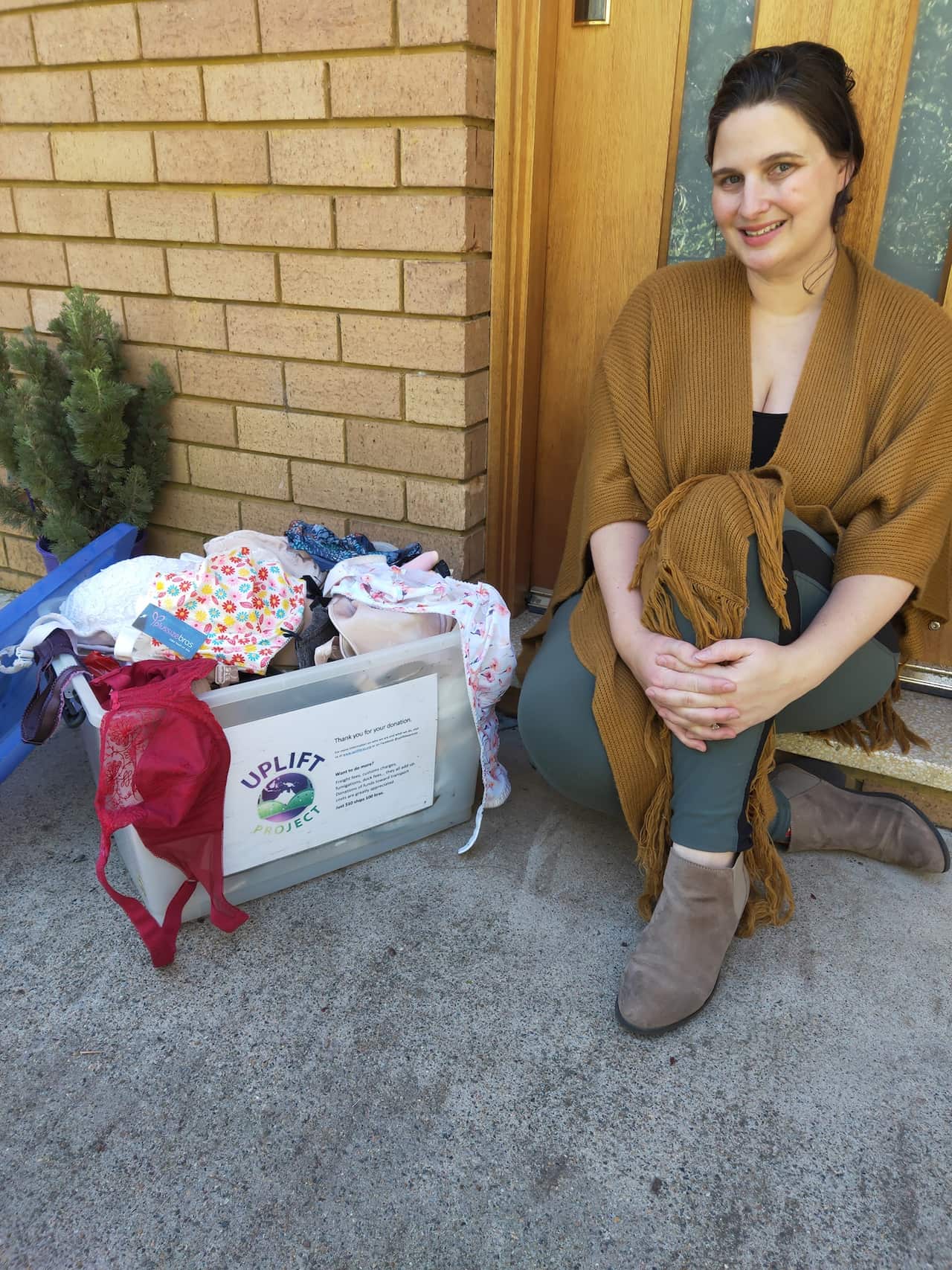 Rhiannon Donaldson at home in Blue Mountains