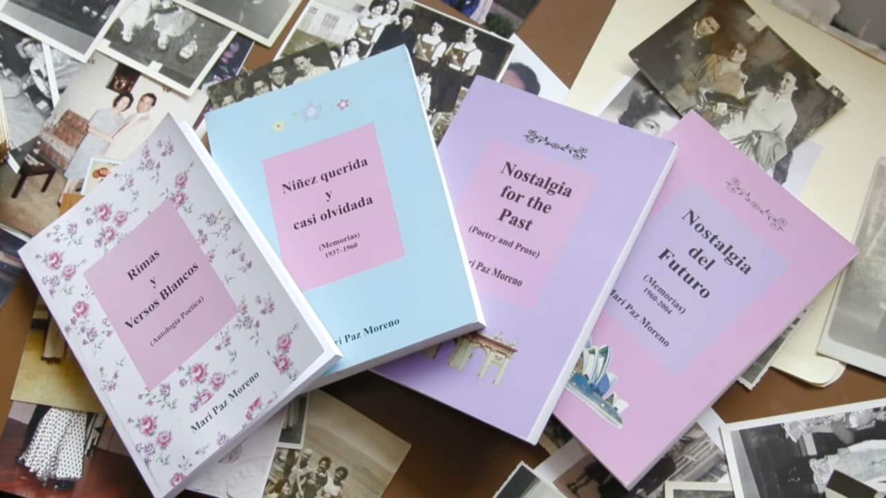 Mari Paz has since written a collection of books about becoming Australian. 