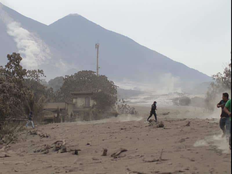 The Volcan de Fuego, Guatemala.