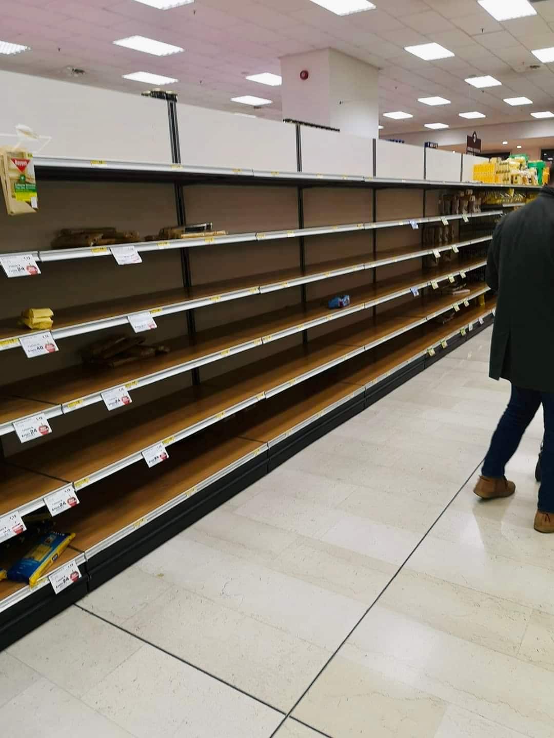 A supermarket in Milan