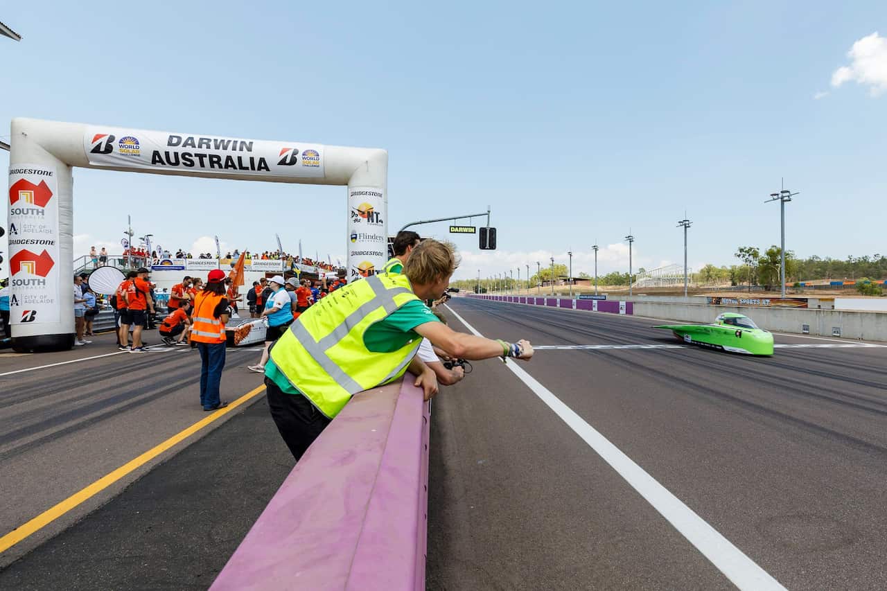 The World Solar Challenge has been held biannually since 1987, promoting sustainability and providing a boost for the NT and SA economies.