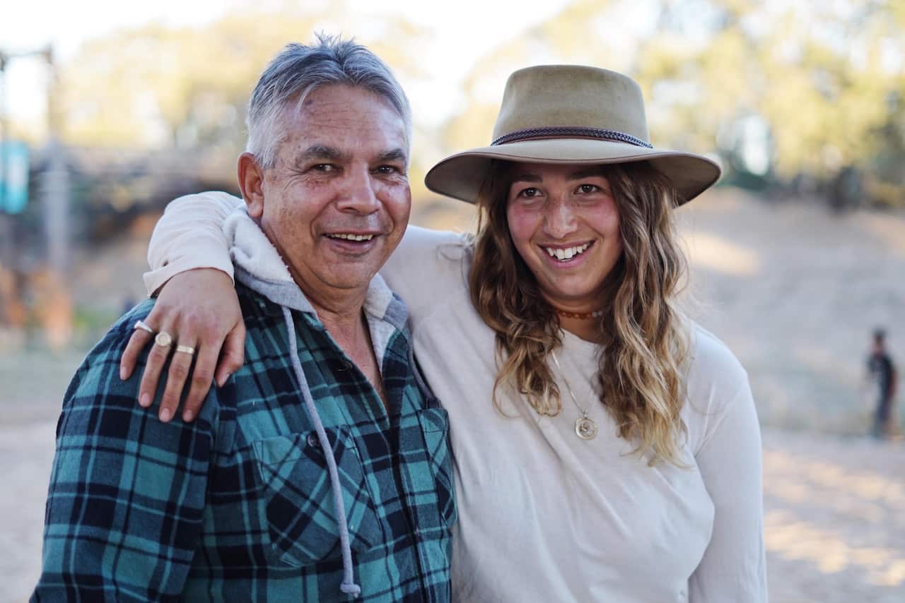 Eddy Harris and Lilliana Bennett both want to see the Darling River returned to it's former glory.