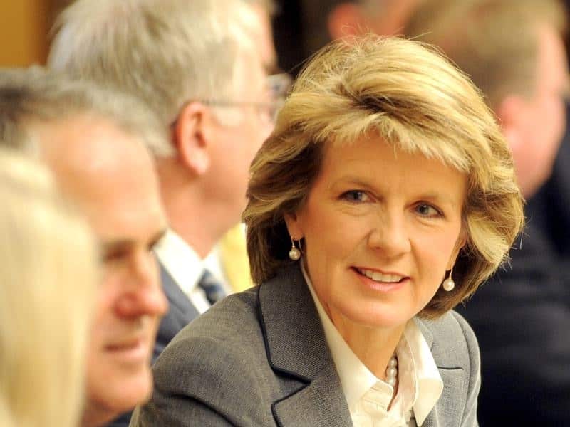 Julie Bishop has held the safe Liberal seat of Curtain in WA for 20 years. 