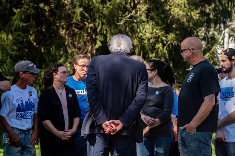 Doctors confirmed the Democrat had a heart attack. 