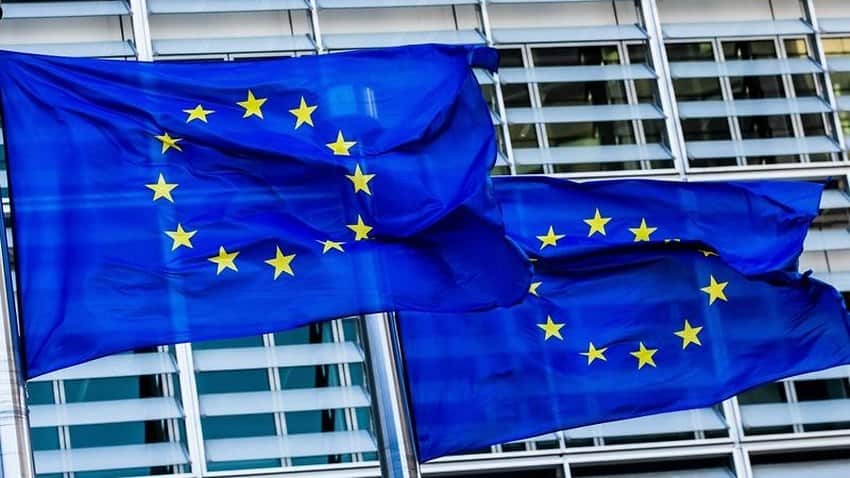 The European Union flag.