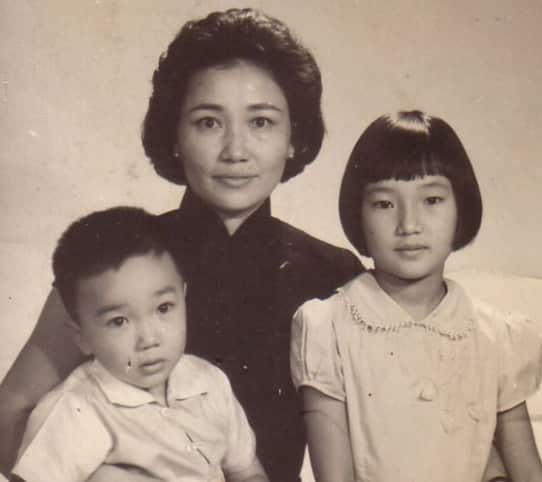 A family portrait from the 1960s.