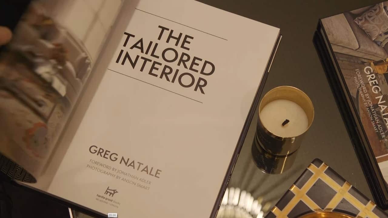 Greg Natale's first book 'The Tailored Interior'