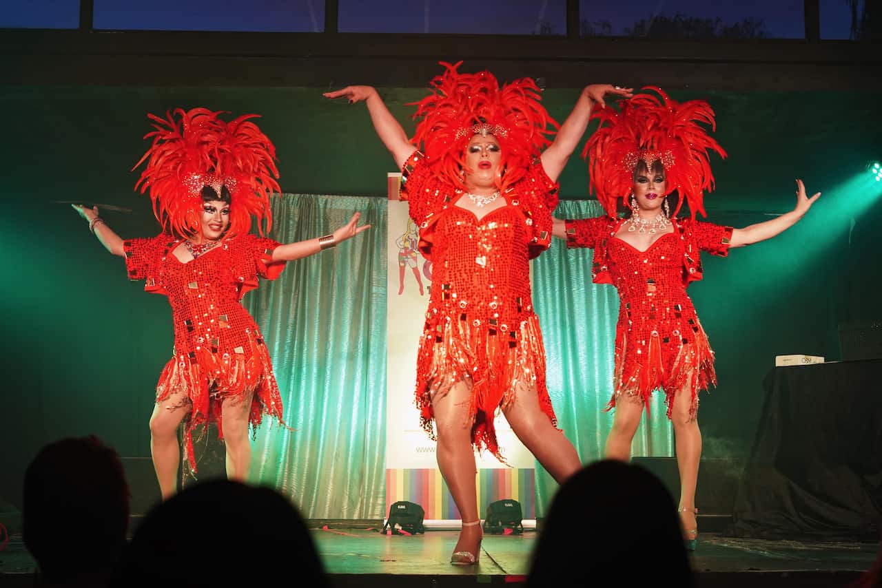 Drag Territory raised an estimated $7,000 to send to the bushfire appeal.