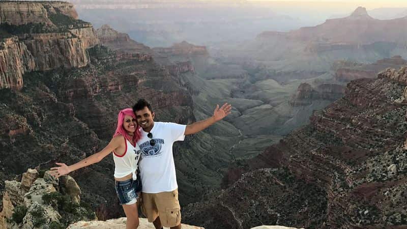 Vishnu Viswanath, 29, and Meenakshi Moorthy, 30 fell to their deaths while taking a selfie at the Yosemite national park in California.
