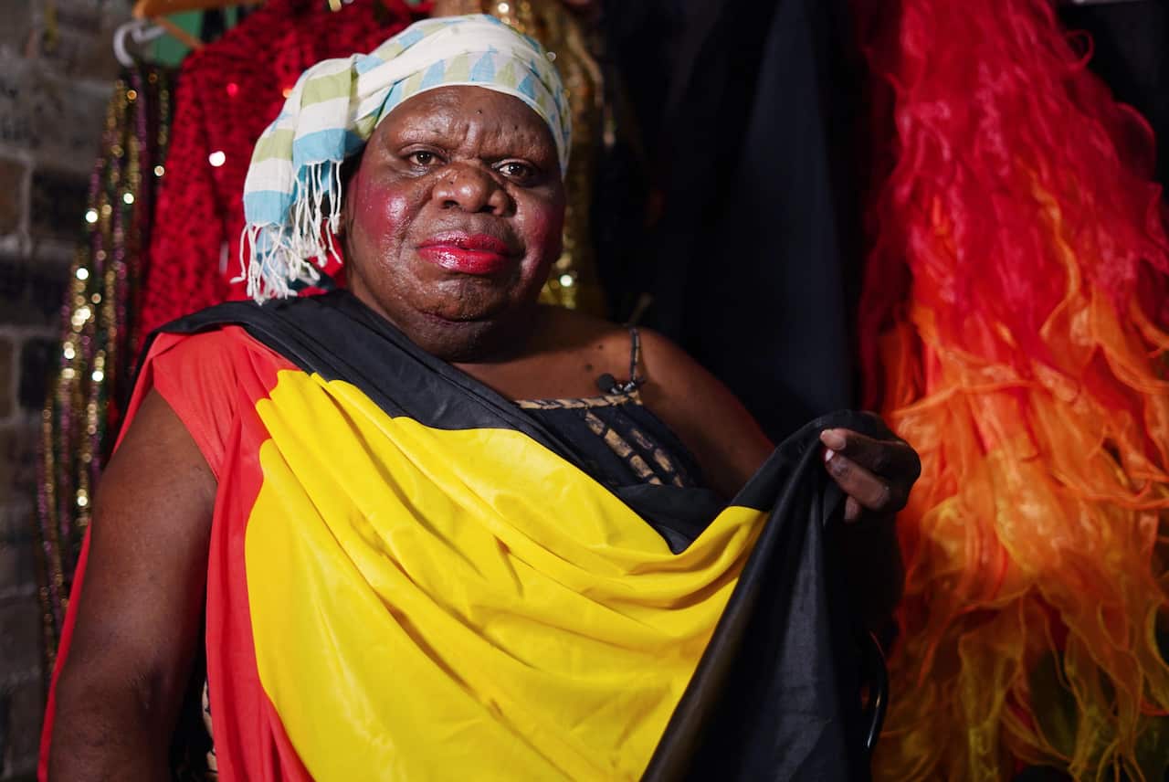 Tiwi Sistagirl, Crystal Love Johnson says the cabaret concert is a show of Australian spirit.