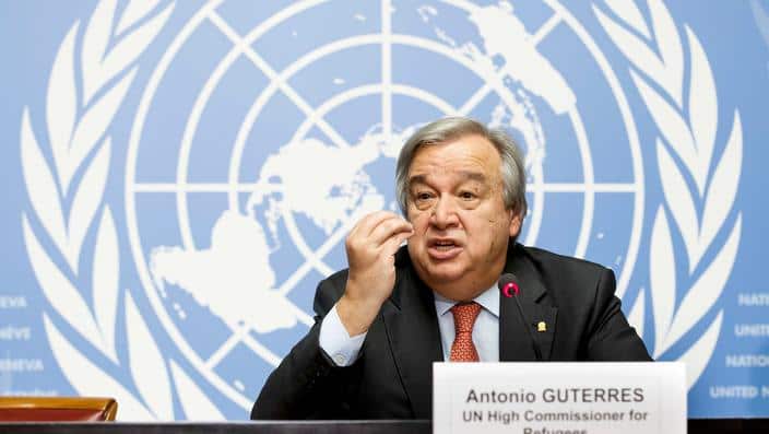 UN Secretary-General Antonio Guterres