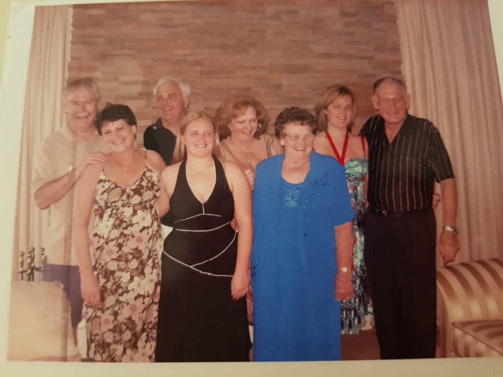 Jean McPhee and family