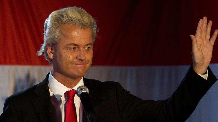 Holland Right Wing Party Leader, Geert Wilders