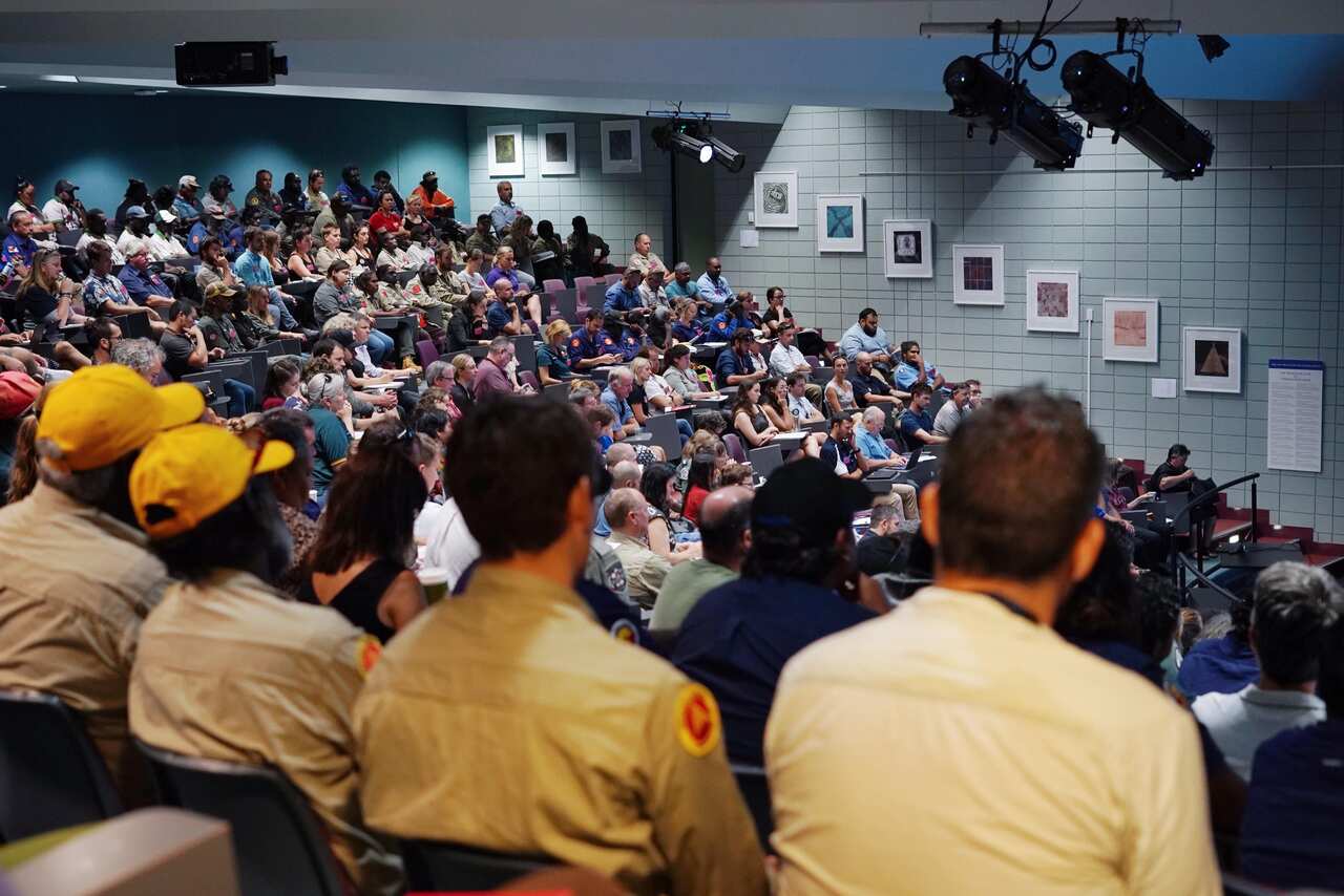 Fire management meeting in Northern Territory