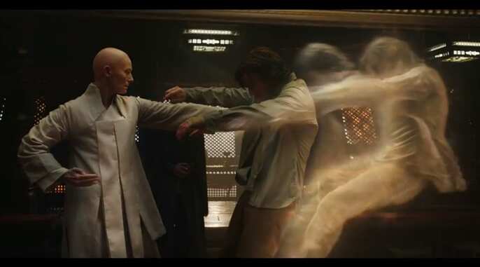 tilda swinton in doctor strange trailer