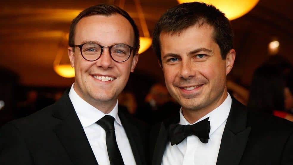 Peter Buttigieg and Chasten Glezman