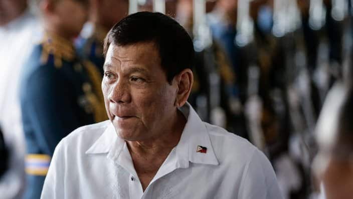 Philippine President Rodrigo Duterte