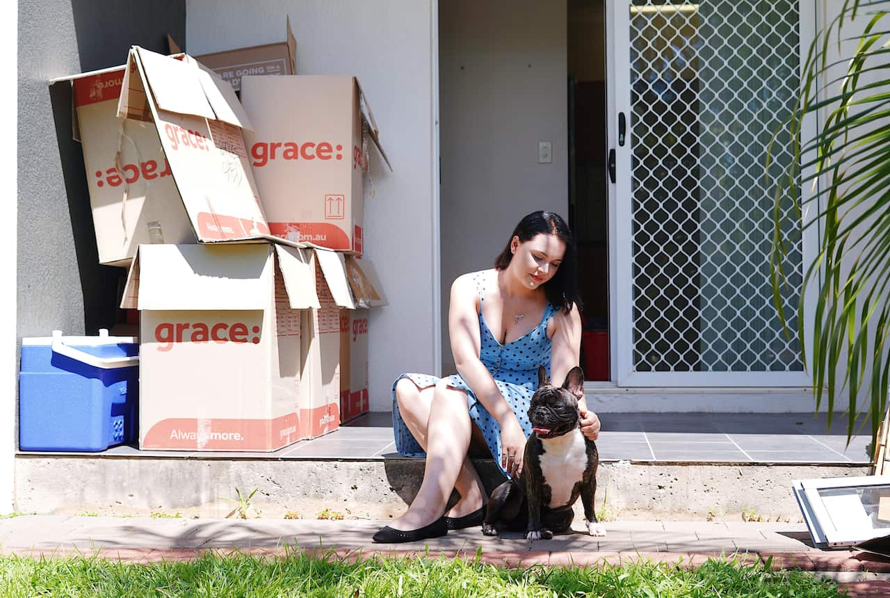 Ms Smith lives with her partner and another roommate and felt forced to leave their old home.