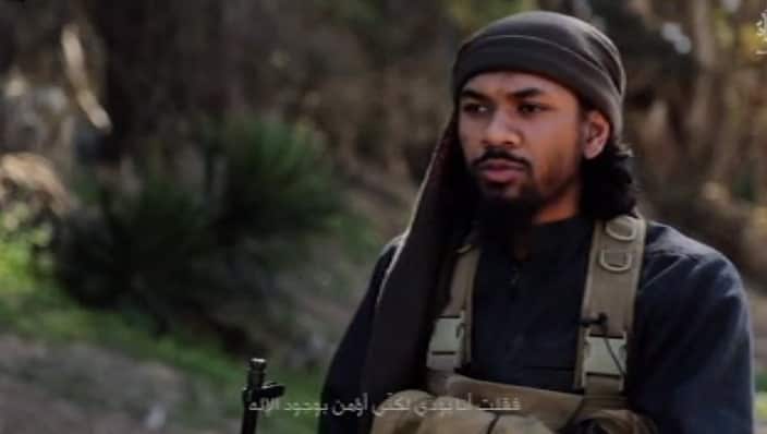 Neil Prakash appearing in an IS propaganda video.