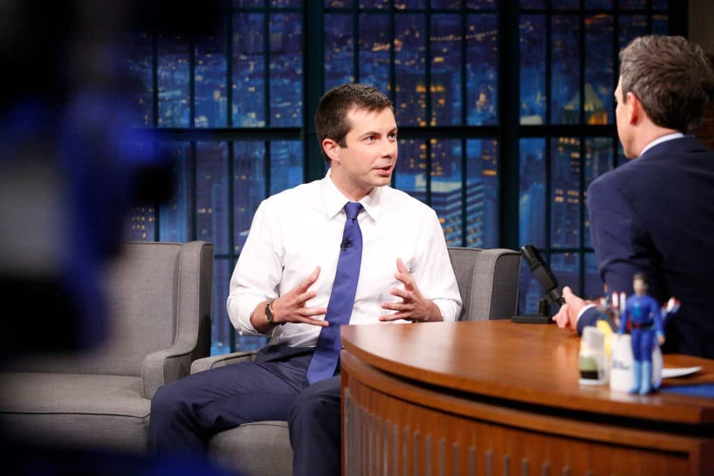 Pete Buttigieg on Late Night with Seth Meyers