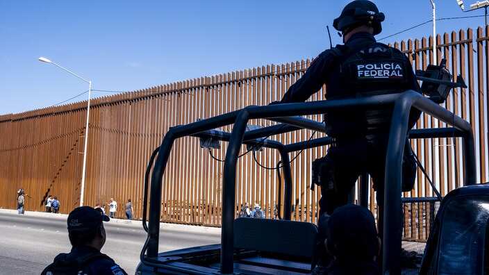 President Biden will revoke Trump’s emergency declaration that helped fund the construction of a wall at the Mexico border.