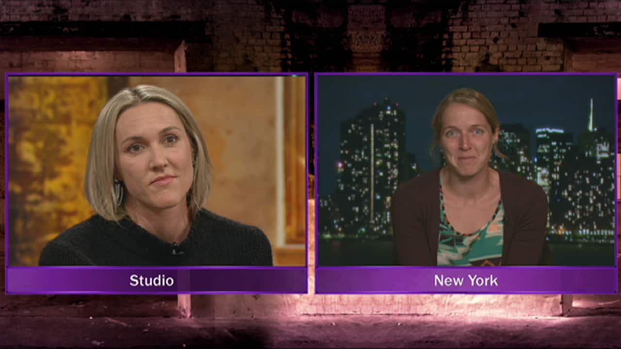 Amy Day (left) and Alex Miller. (Insight SBS)