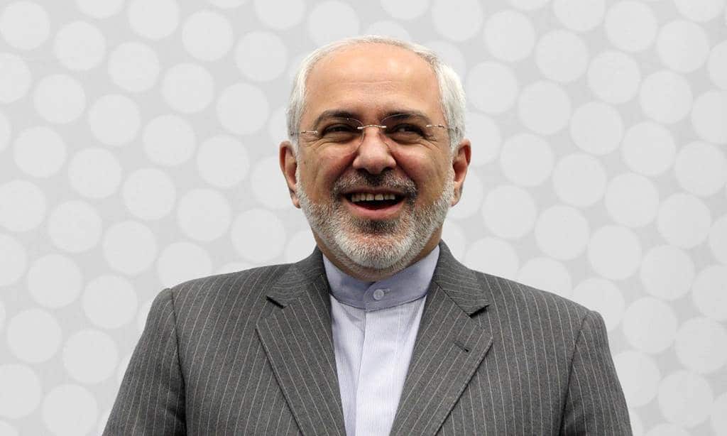 Javad Mohammad Zarif, Iranian Foreign Minister poses for a picture as he arrives for the EU 5+1 Talks with Iran at the UN headquaters in Vienna, Austria. (AAP)