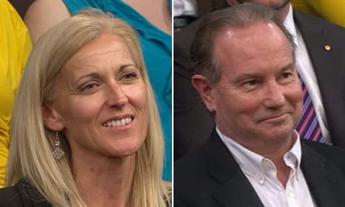 Kerri Pottharst (left) and Ross Walker have both had stem cell treatment. (Insight SBS)
