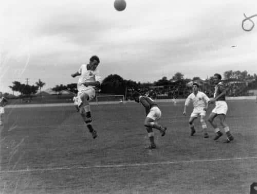Queensland plays New South Wales in a soccer match at The Gabba 1950.jpeg
