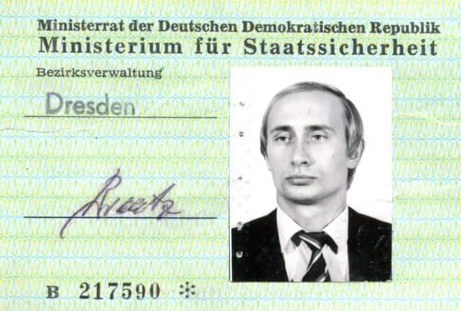 Vladimir Putin when he was 33.