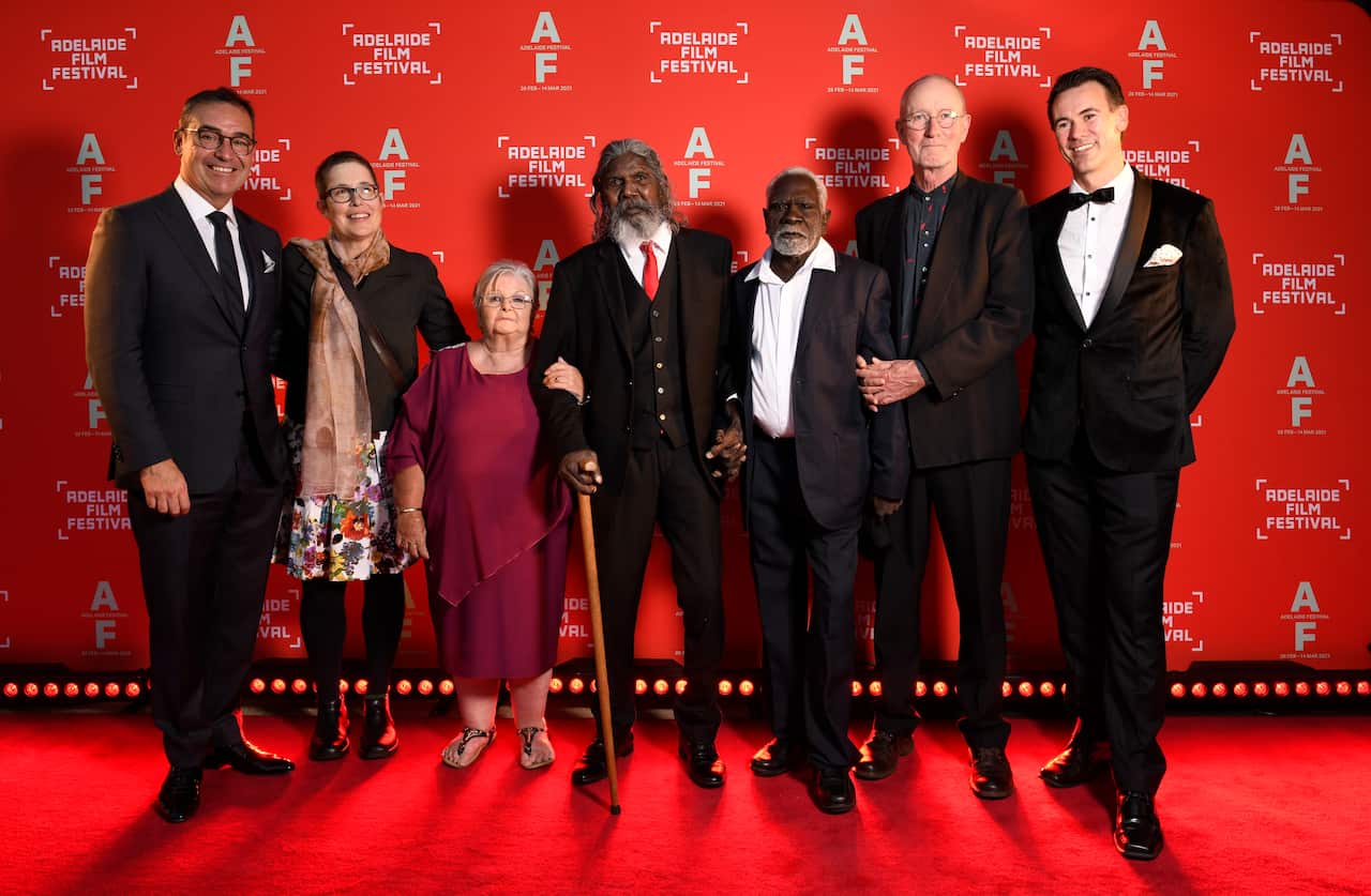 A reception to honour David Gulpilil in Adelaide. 