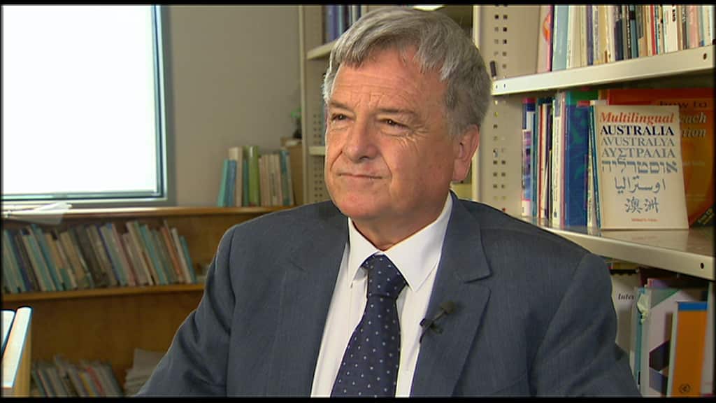 'Terminal decline' ... Dr Ken Cruickshank, who led the five-year study tracking the collapse of language education.