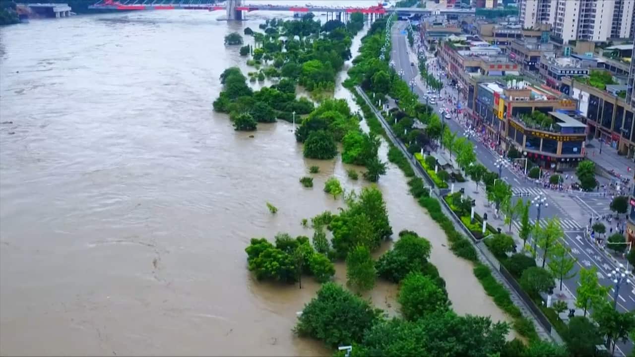 Heavy rain and thunderstorms are wreaking havoc across China. 