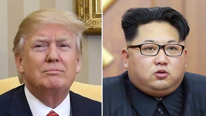 President Donald Trump and North Korean leader Kim Jong-un.