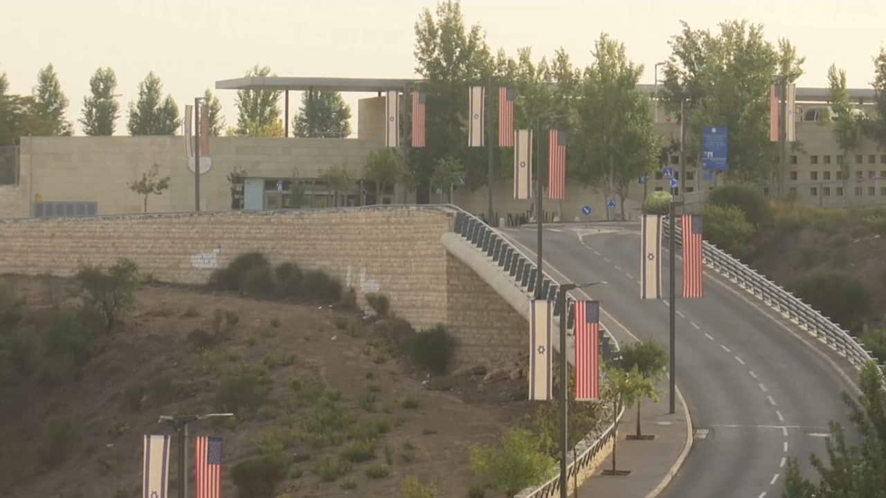 The new US Israeli embassy in Jerusalem