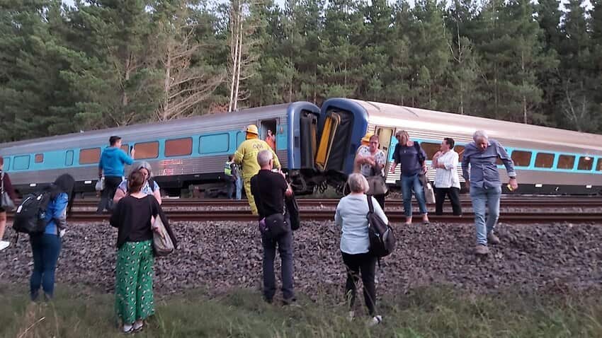 A driver and another worker have been killed after the Sydney to Melbourne XPT train derailed at Wallan, north of Melbourne.