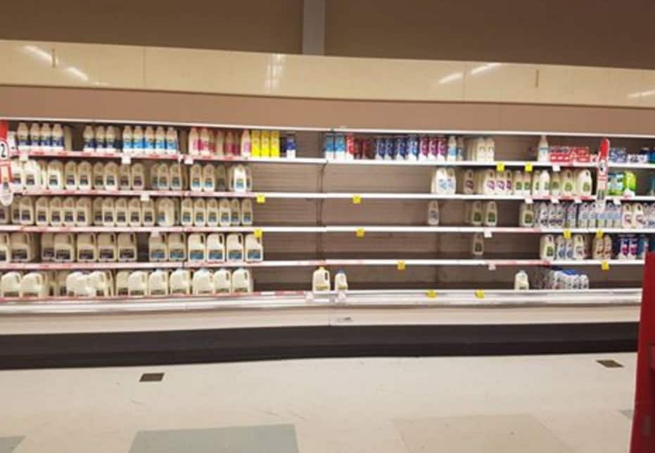 Image posted by Facebook user Dallas Hetherington of Coles at Warragul (Facebook)