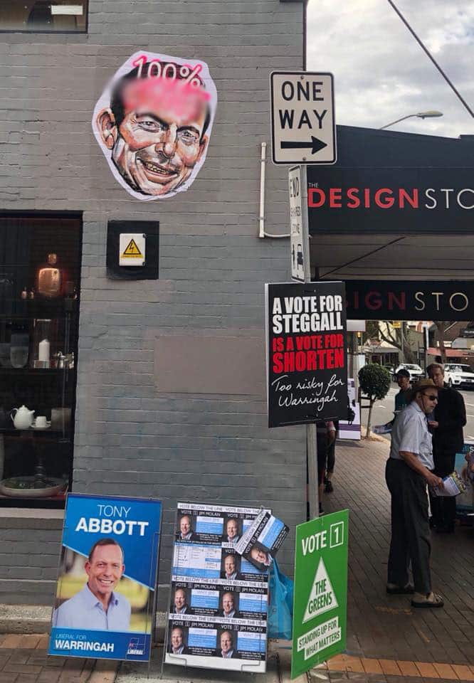 Tony Abbott says the campaign has reached a new level of nastiness. 