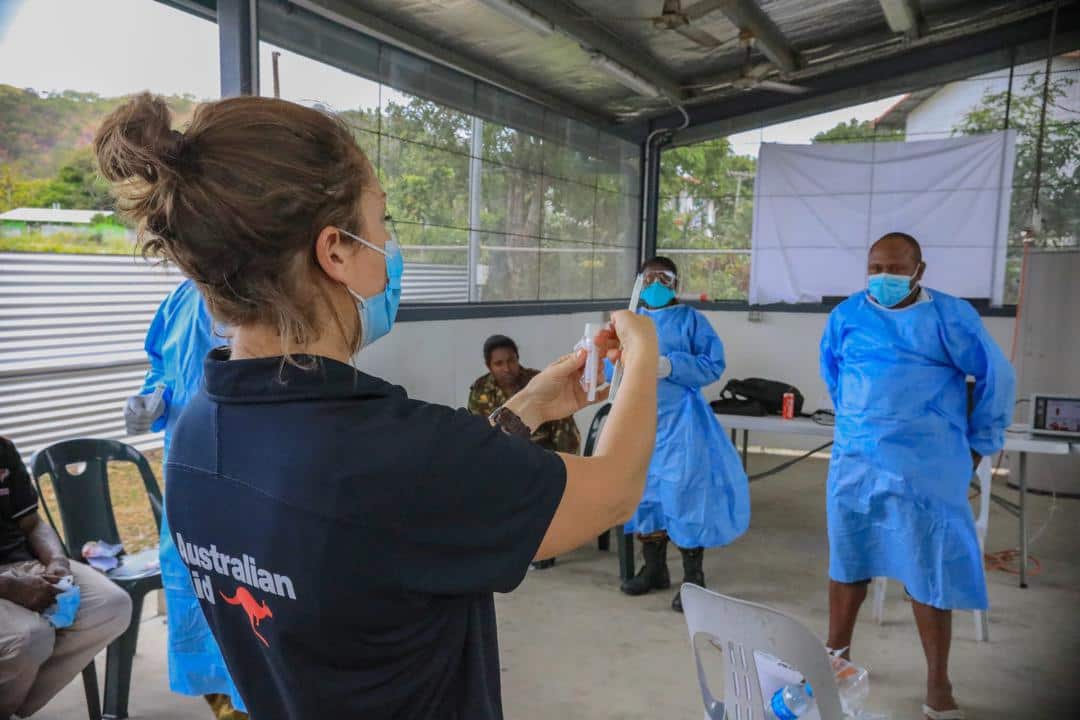 Ms Peacock-Smith believes the biggest challenge for health care workers is balancing the need for social distancing with culture.