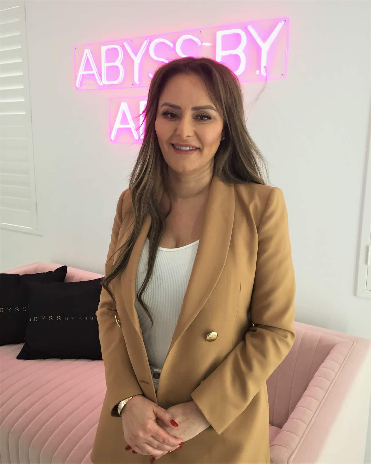 Abby hopes to be a role model to younger female founders. 