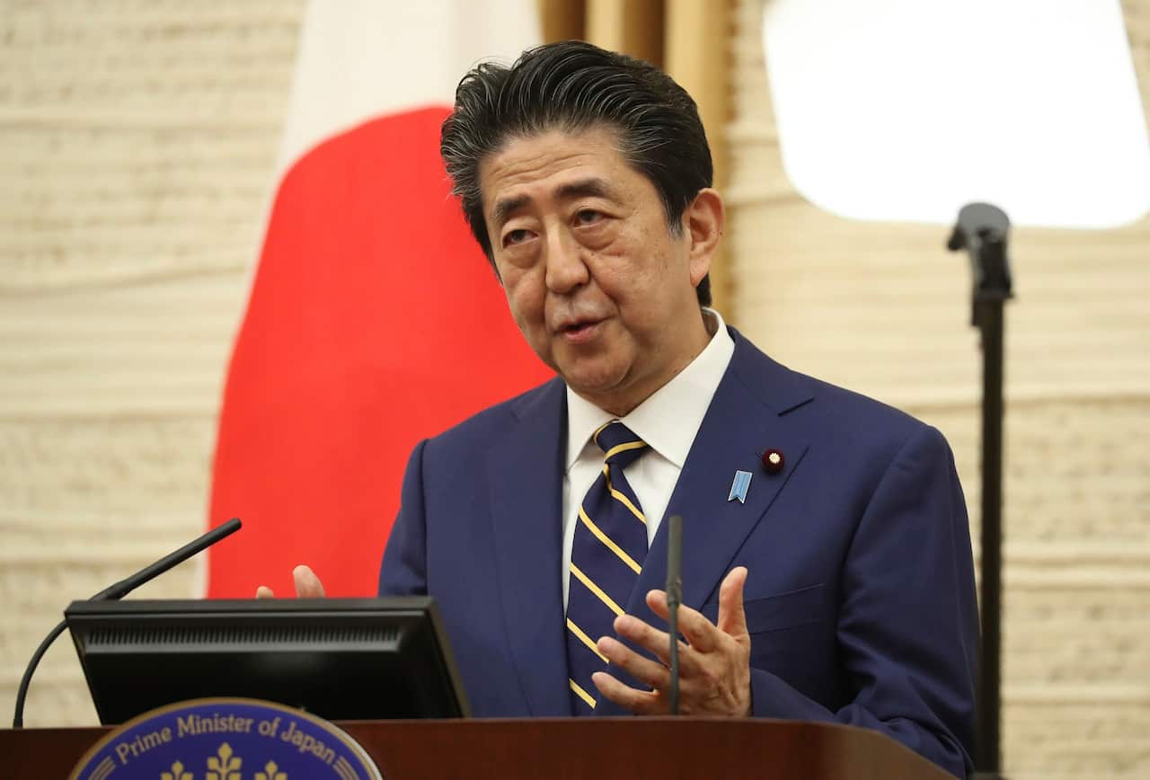 Prime Minister Shinzo Abe.