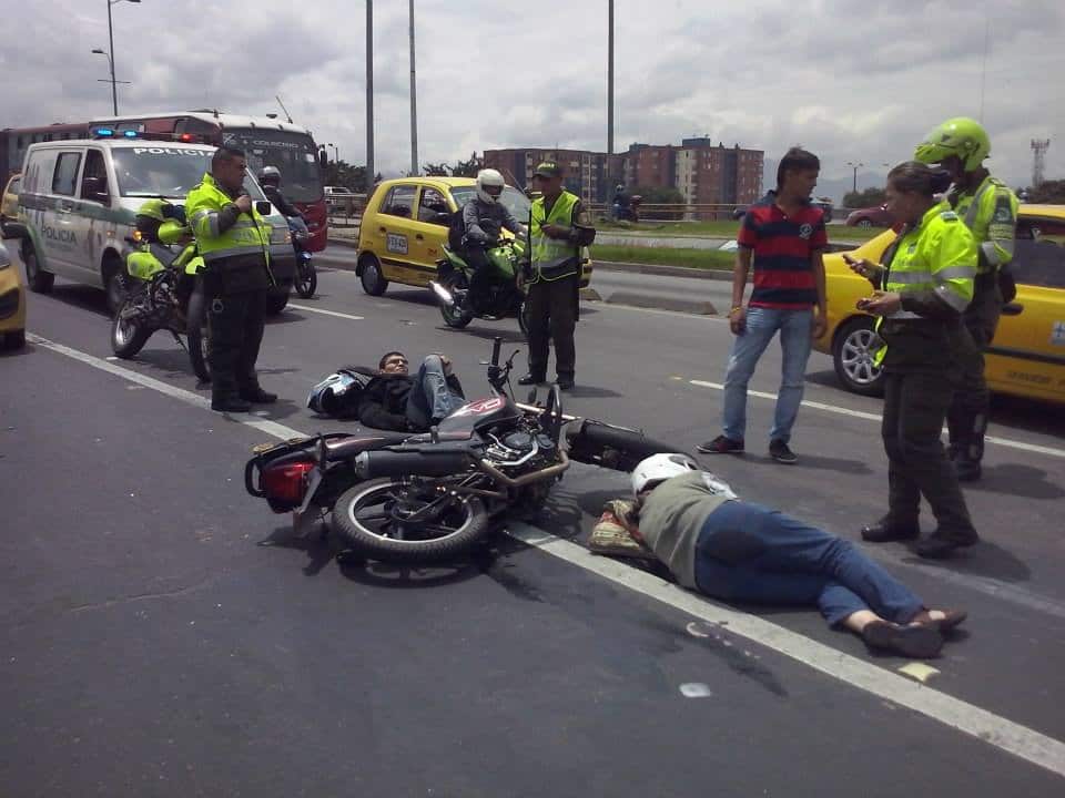 Eduardo Salazar motorbike accident 2014