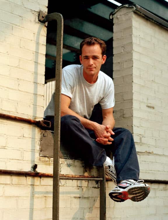 Actor Luke Perry in 2001 (AAP)