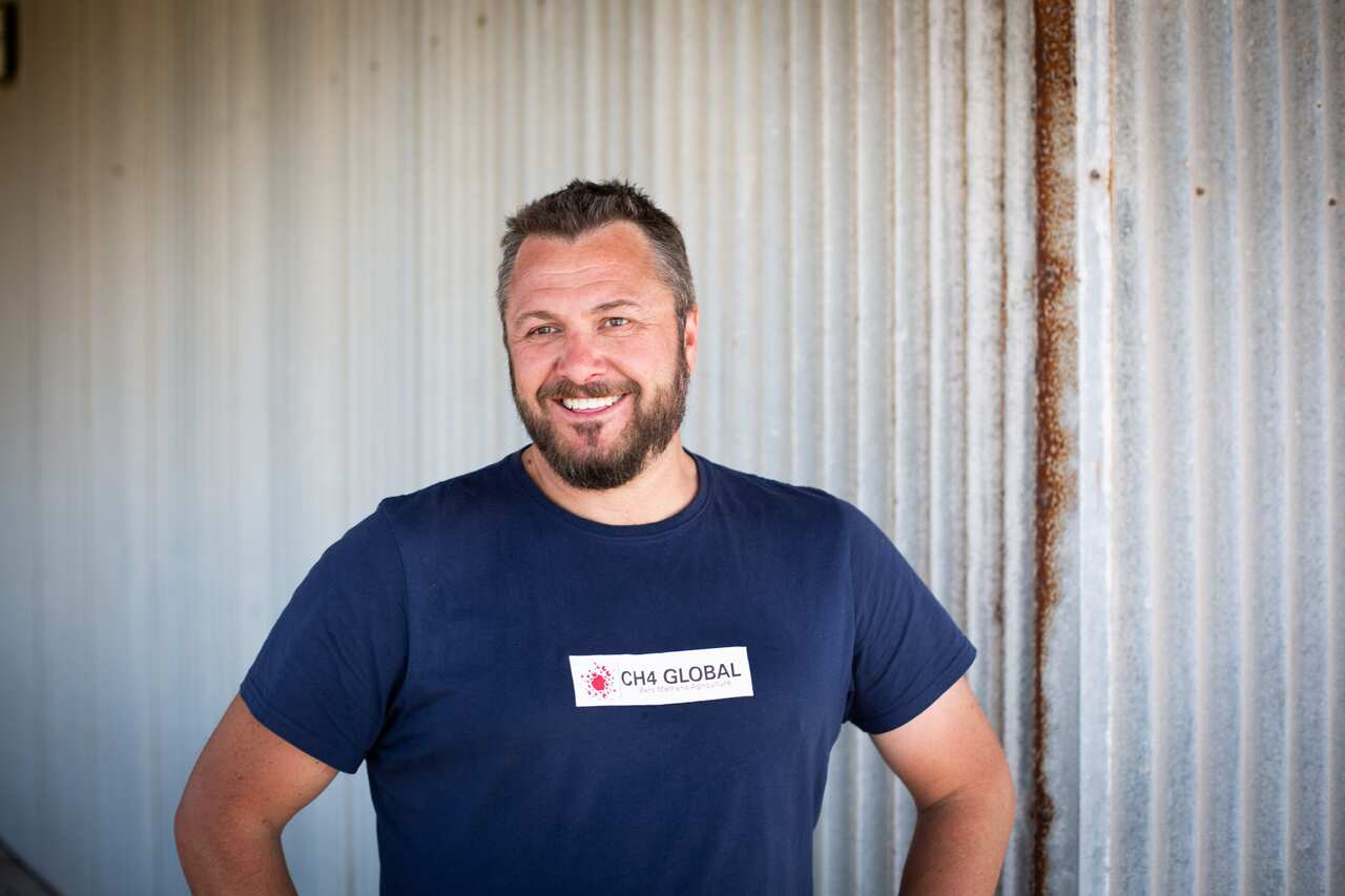 CH4 Global General Manager Adam Main hopes Australian beef and dairy producers will have access to the seaweed supplement by 2022. 