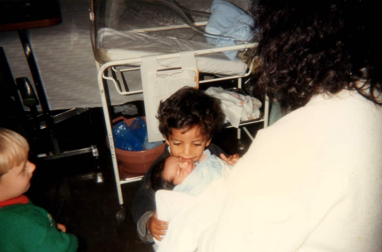 Dr Aly’s two sons, Adam Rida and his younger brother Karim, were mostly raised by their single mother.